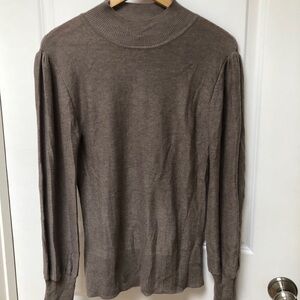 Rachel Zoe Womens Boutique Soft Gray Turtleneck Sweater